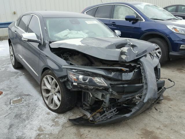 1G1165S31FU113201 - 2015 CHEVROLET IMPALA LTZ GRAY photo 1