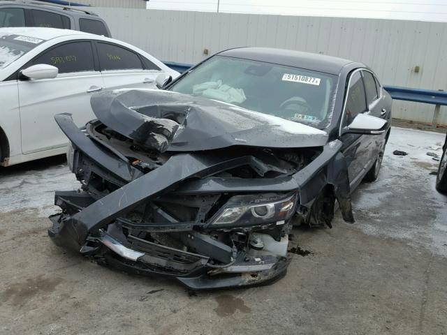 1G1165S31FU113201 - 2015 CHEVROLET IMPALA LTZ GRAY photo 2