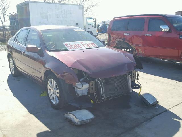 3FAHP08147R107290 - 2007 FORD FUSION SEL RED photo 1