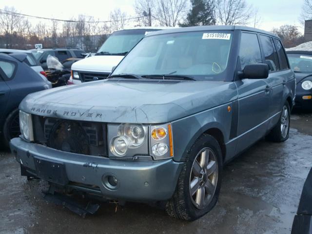 SALME11464A143084 - 2004 LAND ROVER RANGE ROVE GREEN photo 2