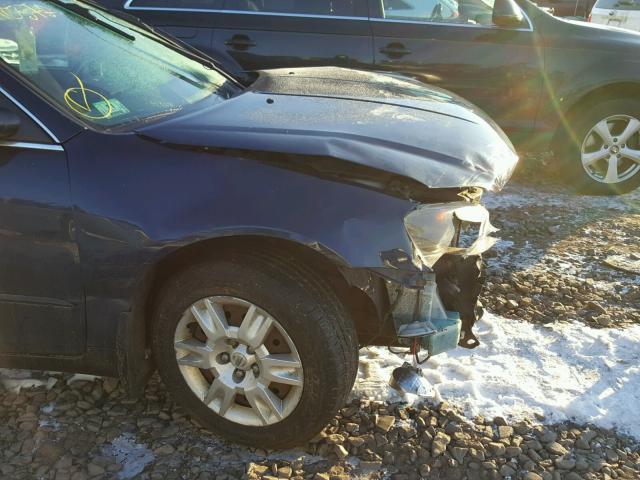 1N4AL11D75N452742 - 2005 NISSAN ALTIMA S BLUE photo 9