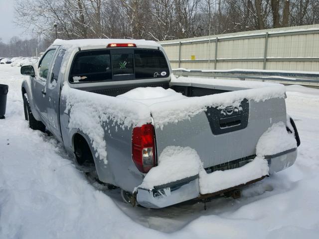 1N6AD06W96C446771 - 2006 NISSAN FRONTIER K SILVER photo 3