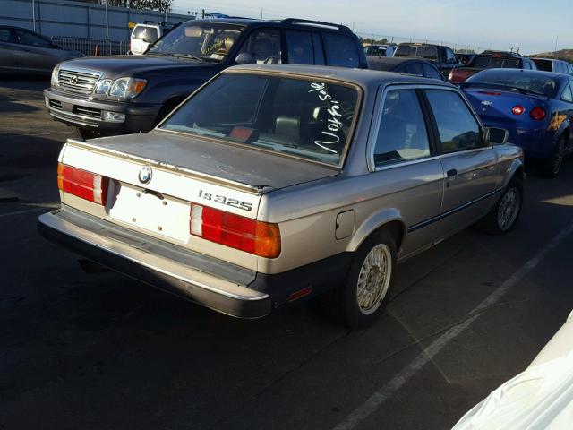 WBAAA2307H8260415 - 1987 BMW 325 IS AUT TAN photo 4