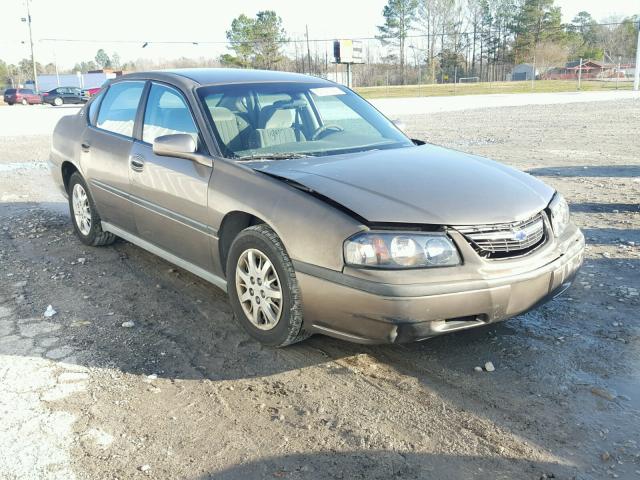 2G1WF52E939362023 - 2003 CHEVROLET IMPALA GRAY photo 1