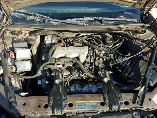 2G1WF52E939362023 - 2003 CHEVROLET IMPALA GRAY photo 7