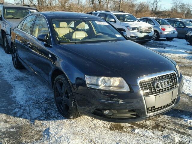 WAUDH74F28N029285 - 2008 AUDI A6 3.2 QUA BLACK photo 1