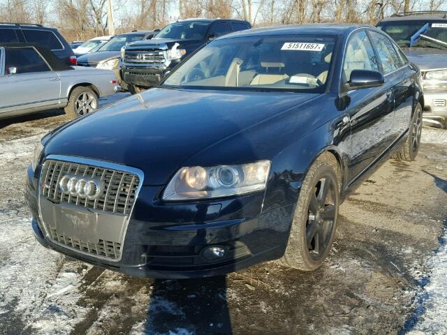 WAUDH74F28N029285 - 2008 AUDI A6 3.2 QUA BLACK photo 2