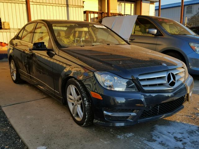 WDDGF8AB8DA803639 - 2013 MERCEDES-BENZ C 300 4MAT BLACK photo 1