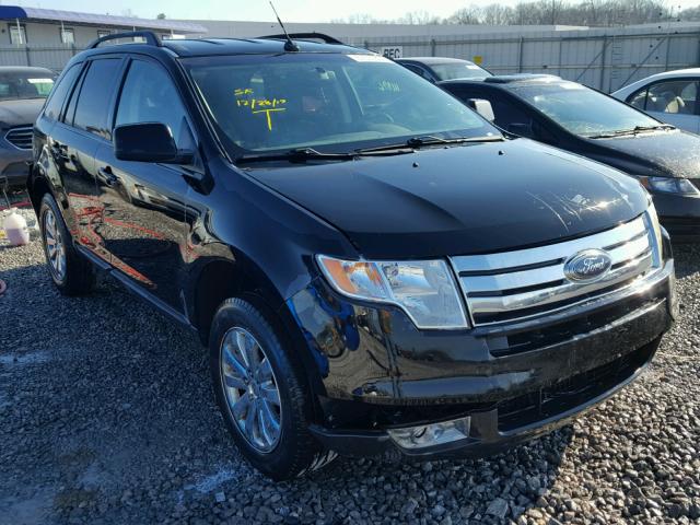 2FMDK38C97BB02994 - 2007 FORD EDGE SEL BLACK photo 1