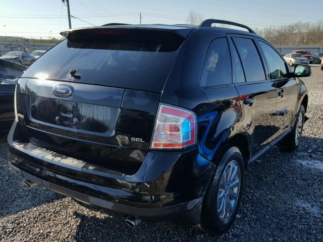 2FMDK38C97BB02994 - 2007 FORD EDGE SEL BLACK photo 4