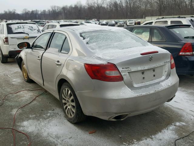 JS2RF9A38A6101052 - 2010 SUZUKI KIZASHI SE SILVER photo 3