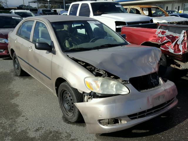 1NXBR32E85Z441024 - 2005 TOYOTA COROLLA CE BEIGE photo 1