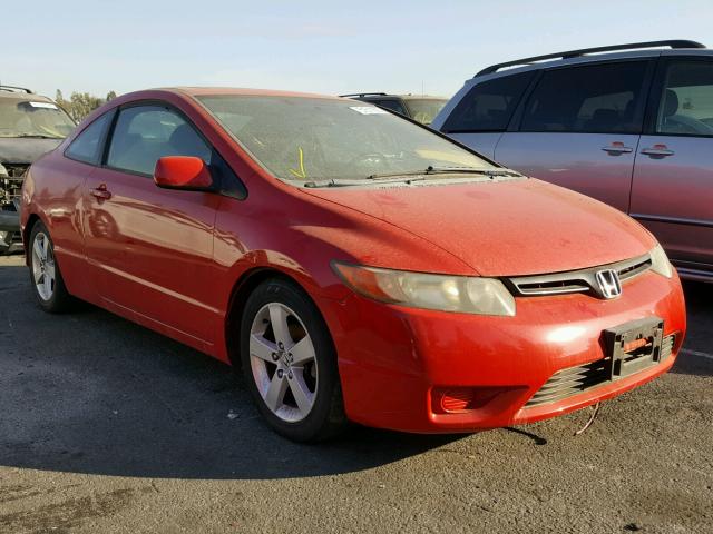 2HGFG11816H538762 - 2006 HONDA CIVIC EX RED photo 1