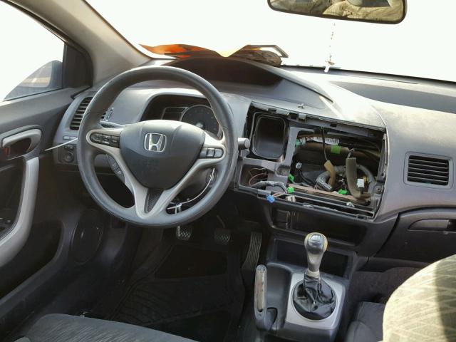 2HGFG11816H538762 - 2006 HONDA CIVIC EX RED photo 9