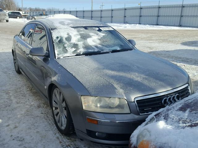 WAUML44EX5N001346 - 2005 AUDI A8 L QUATT GRAY photo 1