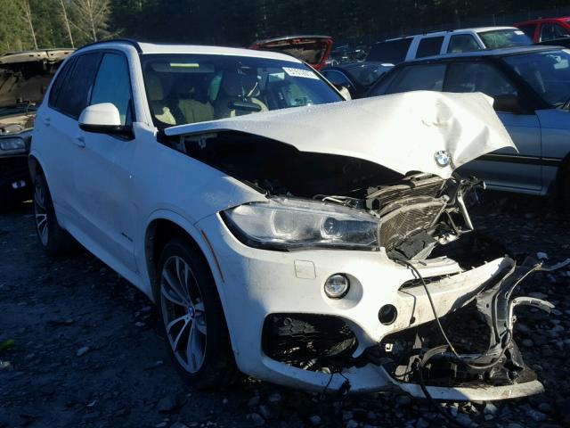 5UXKR6C50E0C02709 - 2014 BMW X5 XDRIVE5 WHITE photo 1