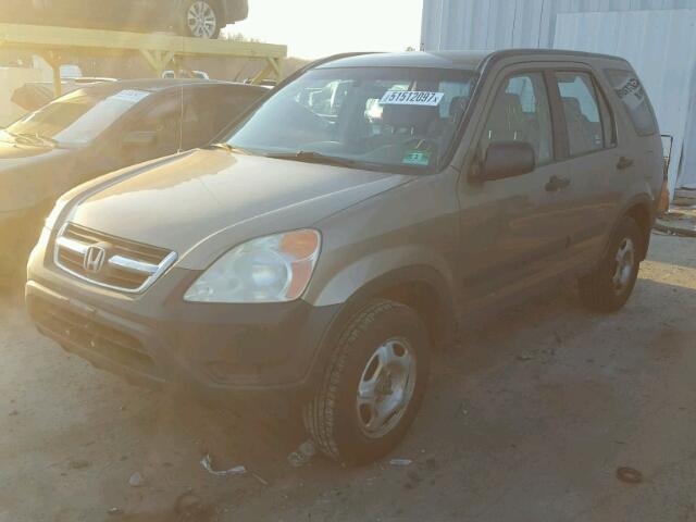 SHSRD78583U125055 - 2003 HONDA CR-V LX BROWN photo 2