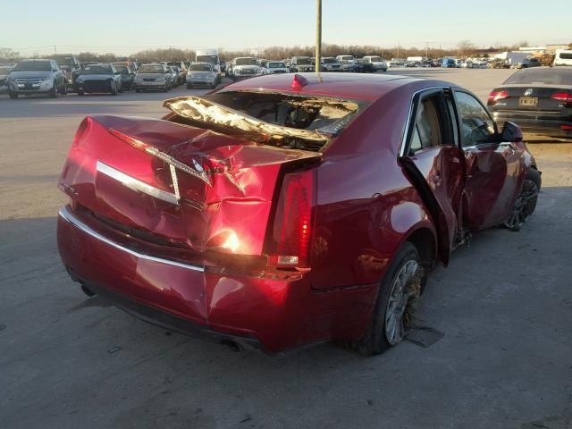 1G6DG5EG1A0120328 - 2010 CADILLAC CTS LUXURY RED photo 9