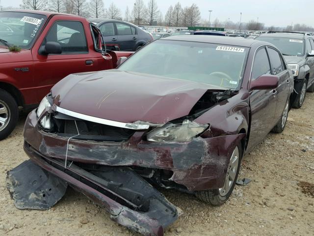 4T1BK36B05U026607 - 2005 TOYOTA AVALON XL MAROON photo 2