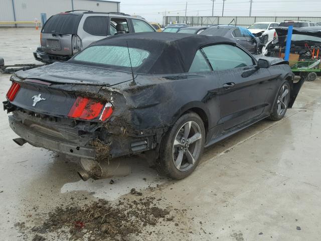 1FATP8EM8G5299601 - 2016 FORD MUSTANG BLACK photo 4