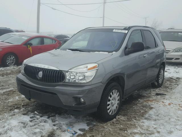 3G5DA03E14S580046 - 2004 BUICK RENDEZVOUS GRAY photo 2