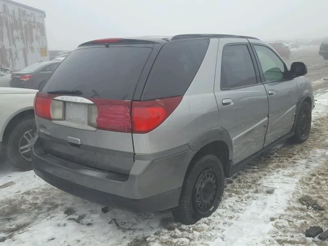 3G5DA03E14S580046 - 2004 BUICK RENDEZVOUS GRAY photo 4