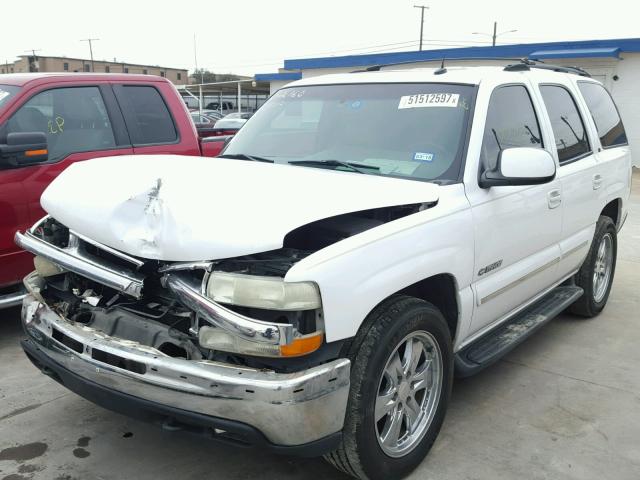 1GNEC13Z02R289061 - 2002 CHEVROLET TAHOE C150 WHITE photo 2