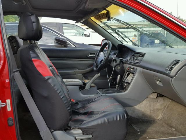 1HGCD7266TA025464 - 1996 HONDA ACCORD EX RED photo 5