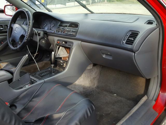 1HGCD7266TA025464 - 1996 HONDA ACCORD EX RED photo 9