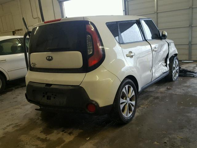 KNDJP3A56E7005861 - 2014 KIA SOUL + WHITE photo 4