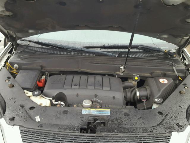 1GKLRMEDXAJ109507 - 2010 GMC ACADIA SLT ვერცხლისფერი ფოტო 7