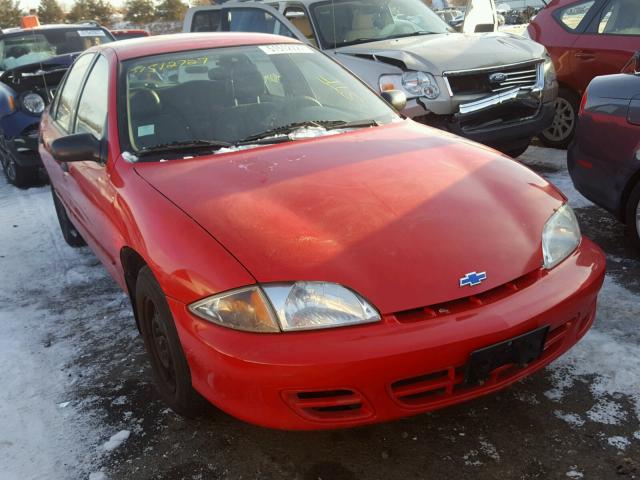 1G1JC524127254554 - 2002 CHEVROLET CAVALIER B RED photo 1