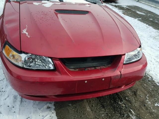 1FAFP4447XF133720 - 1999 FORD MUSTANG RED photo 9