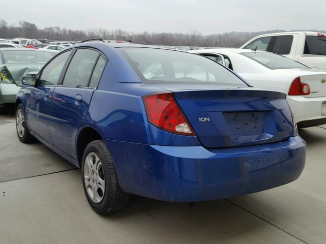 1G8AJ52FX5Z161792 - 2005 SATURN ION LEVEL BLUE photo 3