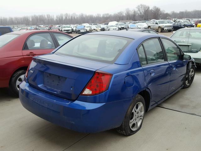 1G8AJ52FX5Z161792 - 2005 SATURN ION LEVEL BLUE photo 4