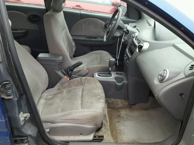 1G8AJ52FX5Z161792 - 2005 SATURN ION LEVEL BLUE photo 5