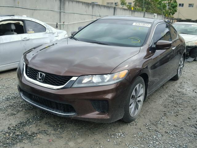 1HGCT1B3XDA012630 - 2013 HONDA ACCORD LX- BROWN photo 2