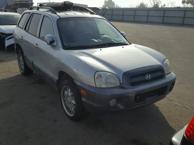 KM8SC13E95U001298 - 2005 HYUNDAI SANTA FE G SILVER photo 1