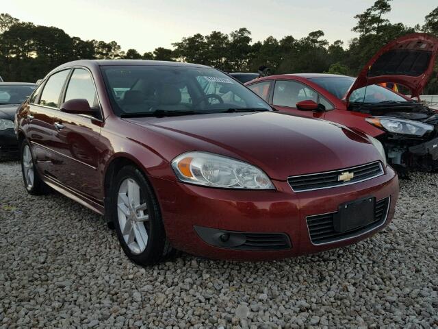 2G1WC5EM2A1213671 - 2010 CHEVROLET IMPALA LTZ MAROON photo 1