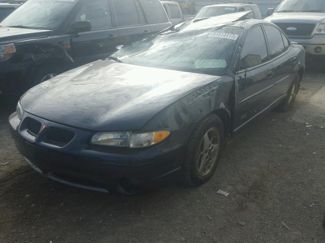 1G2WR52122F196336 - 2002 PONTIAC GRAND PRIX GREEN photo 2