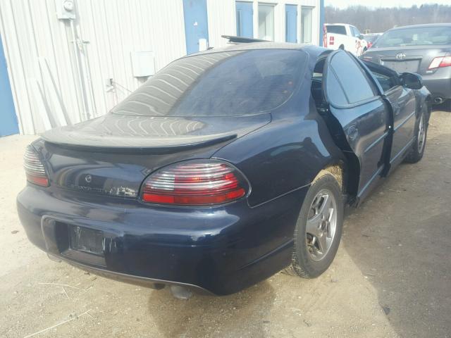 1G2WR52122F196336 - 2002 PONTIAC GRAND PRIX GREEN photo 4