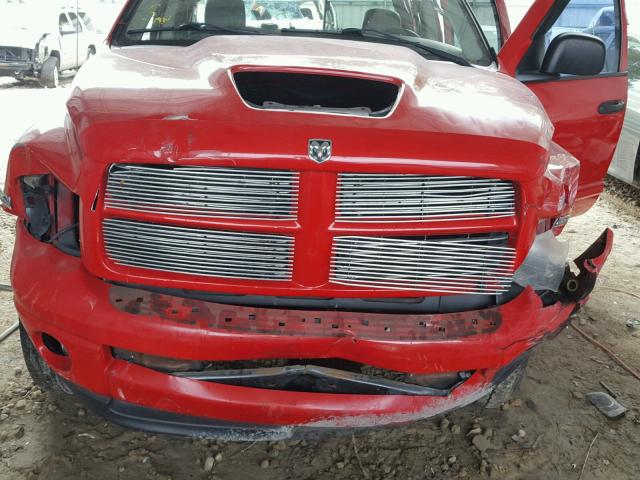 1D7HU18D94J251108 - 2004 DODGE RAM 1500 S RED photo 7