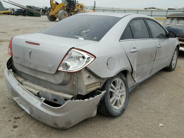 1G2ZG528854155001 - 2005 PONTIAC G6 SILVER photo 4