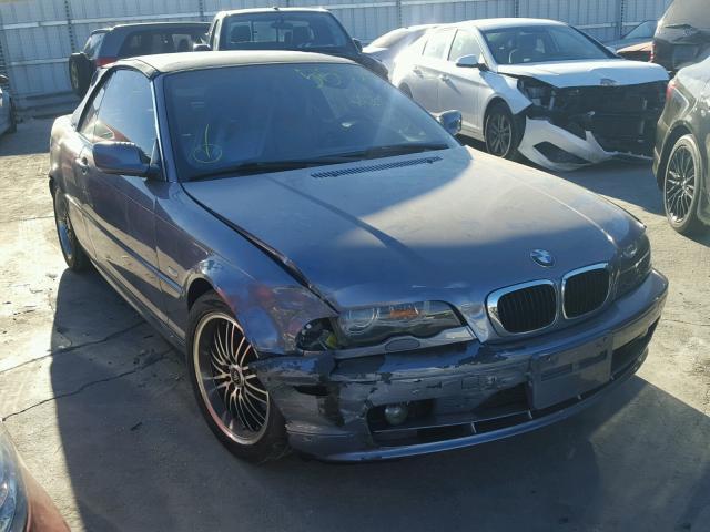 WBABS334X2JY59139 - 2002 BMW 325 CI GRAY photo 1