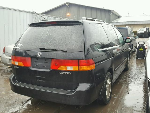 5FNRL18983B098921 - 2003 HONDA ODYSSEY EX BLACK photo 4