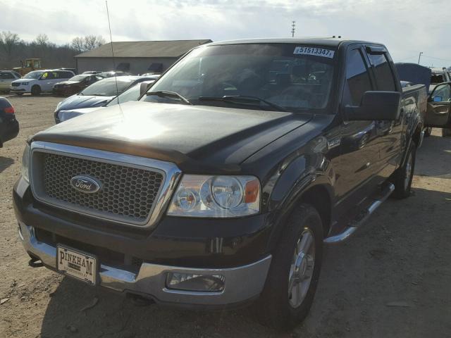 1FTPW14564KC87993 - 2004 FORD F150 SUPER BLACK photo 2