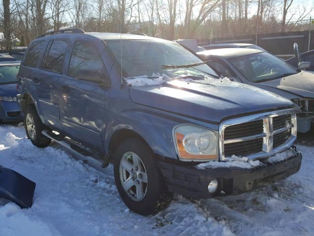 1D4HB48N04F223875 - 2004 DODGE DURANGO SL BLUE photo 1