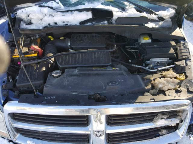 1D4HB48N04F223875 - 2004 DODGE DURANGO SL BLUE photo 7