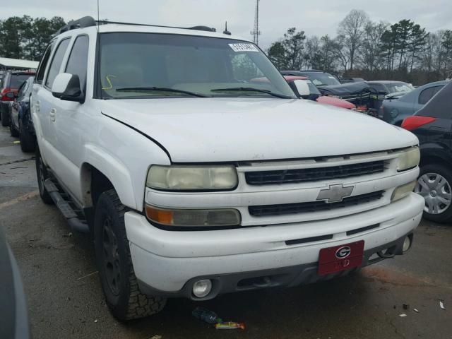 1GNEK13Z42R323585 - 2002 CHEVROLET TAHOE K150 WHITE photo 1