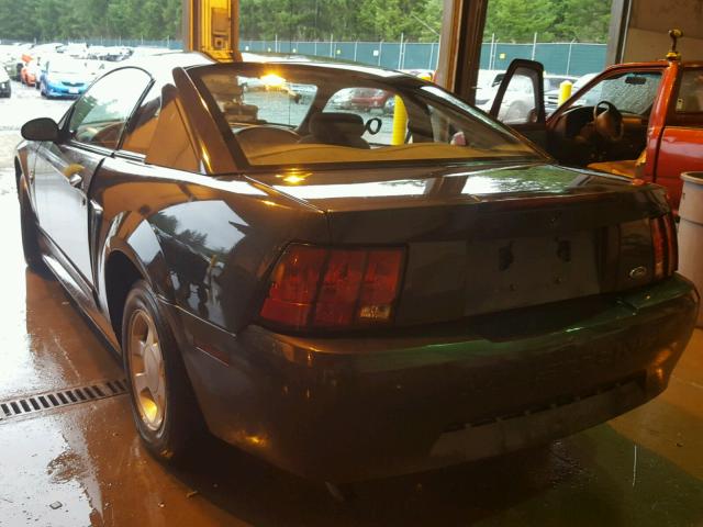1FAFP4043XF222027 - 1999 FORD MUSTANG GRAY photo 3